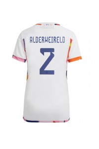 België Toby Alderweireld #2 Voetbaltruitje Uit tenue Dames WK 2022 Korte Mouw